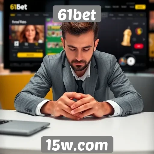 Experiência do usuário na navegação do site 61bet